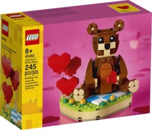 71mYb9NlFAL._AC_SL1500_ LEGO Valentine’s Brown Bear Set 40462