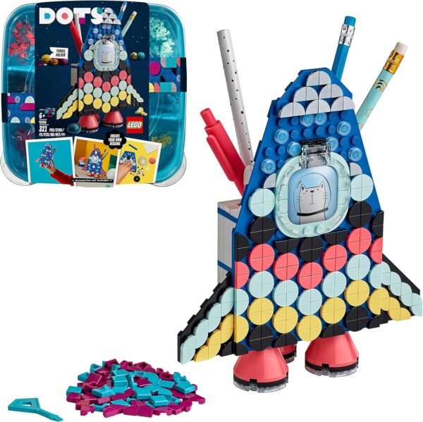 LEGO DOTS Pencil Holder Rocket Set 41936